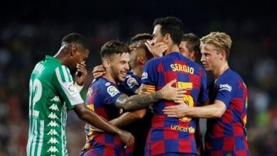 برشلونة وريال بتيس