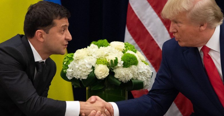 مكالمة ترامب مع الرئيس الأوكراني